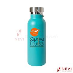 quà tặng bình giữ nhiệt có quai xách, màu xanh mint, cung cấp bởi Quà tặng Nevi