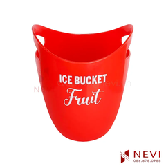 sản xuất xô đá 2 quai in logo bởi quà tặng nevi