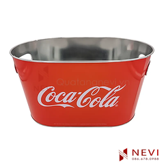 xô đá kim loại cocacola