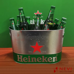 xô đá kim loại heineken cung cấp bởi quà tặng nevi