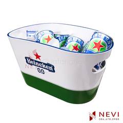xô đá ướp bia heineken đẹp in logo by quà tặng nevi