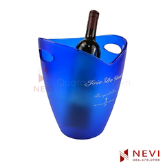 xô đá nhựa 3.5l đẹp in logo