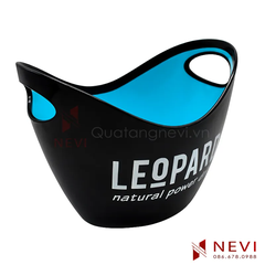 Xô Đá Nhựa Màu Cao Cấp 2 Lớp