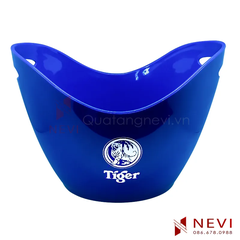 xô đá nhựa in logo làm quà tặng sự kiện