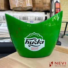 xô đá in logo slogan theo yêu cầu 12l