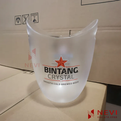 xô đá 2 quai in logo tại quà tặng nevi