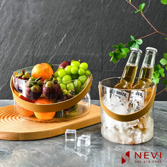 xô đá nhựa dung tích nhỏ có quai xách