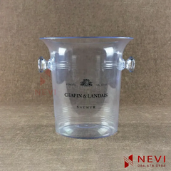 xô đá trong suốt in logo tại quà tặng nevi