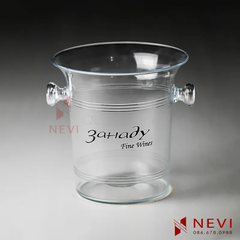 xô đá 2 quai in logo đẹp tại nevi