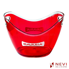 mẫu xô đá nhựa trong in ấn theo yêu cầu by quà tặng nevi