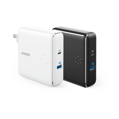 Củ sạc kiêm sạc dự phòng ANKER PowerCore Fusion A1622 PD 30W 5000mAh (Hàng trưng bày)