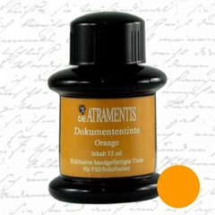 De Atramentis Document - Orange