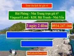 Alo Tour du lịch Hải Phòng Nha Trang hè giá rẻ, Alo: 0934247166