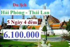 TOUR HẢI PHÒNG - THÁI LAN: ĐẤT NƯỚC CỦA NỤ CƯỜI