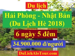 Tour du lịch Hải Phòng Nhật Bản, du lịch Hải Phòng Nhật Bản hè 2018