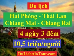 Tour du lịch Hải Phòng Thái Lan, tour Hải Phòng Chiang Mai Chiang Rai