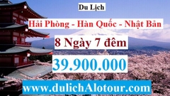 TOUR HẢI PHÒNG - HÀN QUỐC - NHẬT BẢN (8 Ngày 7 đêm)