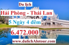 TOUR HẢI PHÒNG – THÁI LAN: CHƯƠNG TRÌNH THAM DỰ HỘI CHỢ KẾT HỢP DU LỊCH