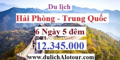 TOUR HẢI PHÒNG - TRUNG QUỐC ĐƯỜNG BỘ 6N5Đ : CÔN MINH - ĐẠI LÝ - LỆ GIANG