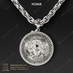 Mặt dây nam vàng 18k M2068