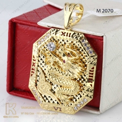 Mặt dây nam vàng 16k M2070