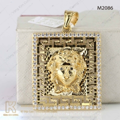 Mặt dây nam vàng 18k M2086