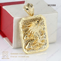 Mặt dây nam vàng 18k M2088