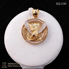 Mặt dây nam vàng 16k mã M2109