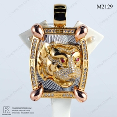 Mặt dây nam vàng 16k M2129