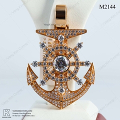 Mặt dây nam vàng italy  18k M2144