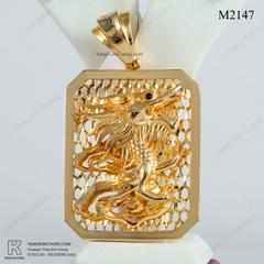 Mặt dây nam vàng 16k M2147