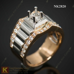 Nhẫn kim cương nam NK2820