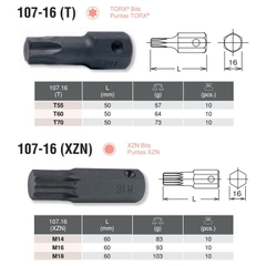 Đầu lục giác khẩu 1 inch 18106.16