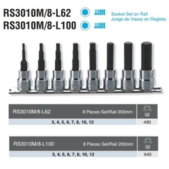 Bộ lục giác chìm Koken RS3010M/8-L62