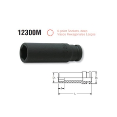 Đầu khẩu Koken 1/4 inch 12300M