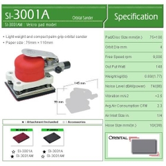 Máy chà nhám vuông SI-3001A
