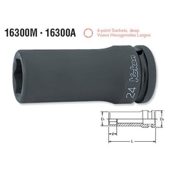 Đầu khẩu Koken 3/4 inch 16300M