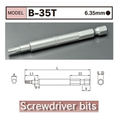 Đầu bits hình sao BiX B-35T