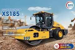 Xe lu tĩnh bánh thép XCMG tải trọng 18 Tấn . Model: XS185