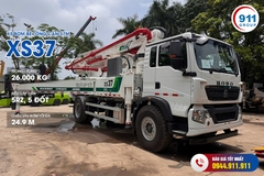 Xe bơm bê tông cần 37M XCMG Model: XS37 | 911 Group