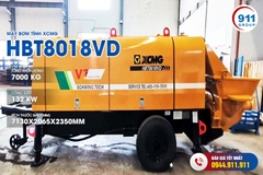 Máy Bơm Tĩnh XCMG - Model xe: HBT8018VD