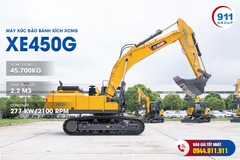 Máy xúc đào bánh xích XCMG gầu 2.2 m3 Model: XE450G