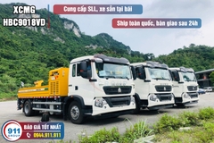 Bơm Tự hành Áp XCMG Model Xe  HBC9018VD - Xe cơ sở Dongfeng