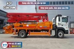 Bơm cần KCP 28M 4 đốt - KCP28ZX100 xe cơ sở Hyundai