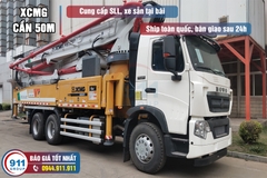 Bơm cần XCMG 50M - Bán Xe Bơm bê tông cần 50M XCMG