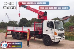 Xe cẩu tự hành 8 tấn Z-Ton - Model: Atom 876