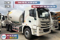 Xe trộn bê tông XCMG 12M3 - Model xe: G12V-2 (xe cơ sở XCMG)