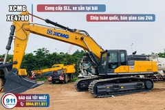 Máy xúc đào bánh xích XCMG gầu 2.5 m3 Model: XE470D