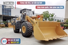 Máy xúc lật bánh lốp Lonking gầu 4.2m3 Model: LG863N