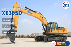 Máy xúc đào bánh xích XCMG gầu 1,4 m3 Model: XE305D